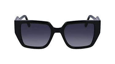 Karl Lagerfeld Women's KL6098S Sunglasses, Black, Einheitsgröße im Sale